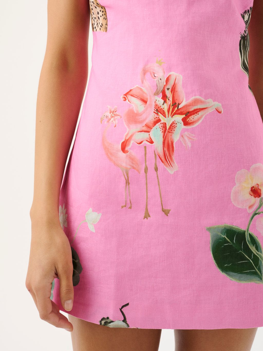 ROAME - Quinn Dress in Jungle Amour