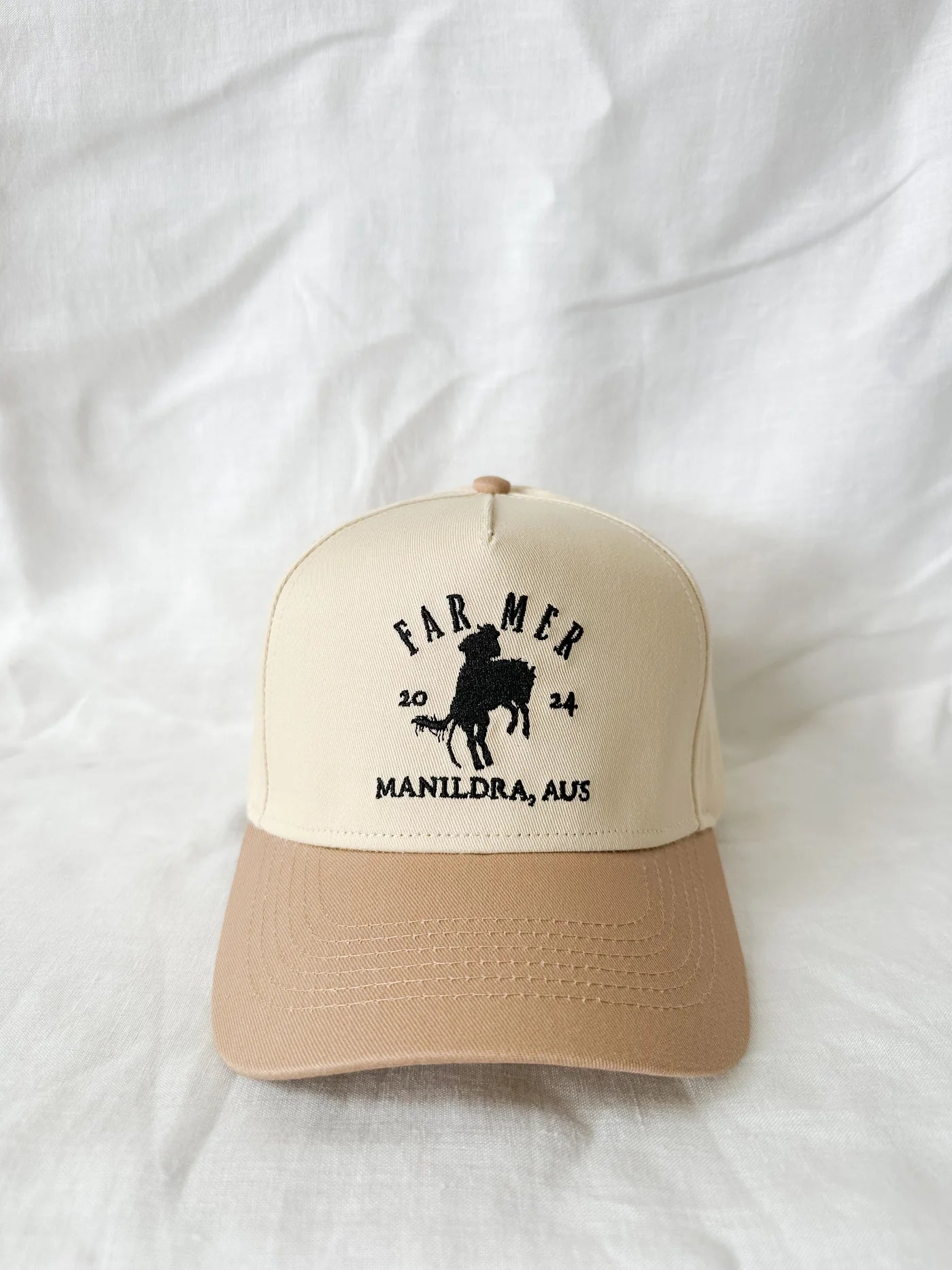 Whitney Spicer - FAR MER Branded Cap - Beige