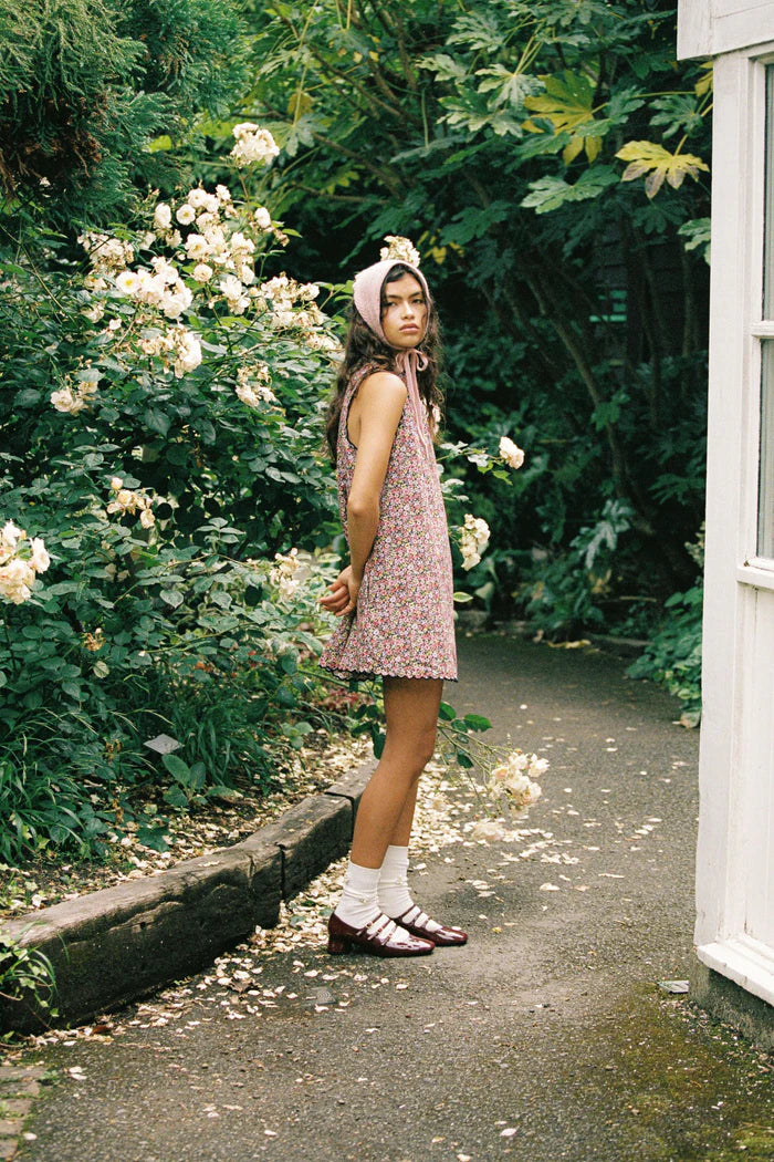 Oak Meadow - Romi Shift Dress in Midnight Garden