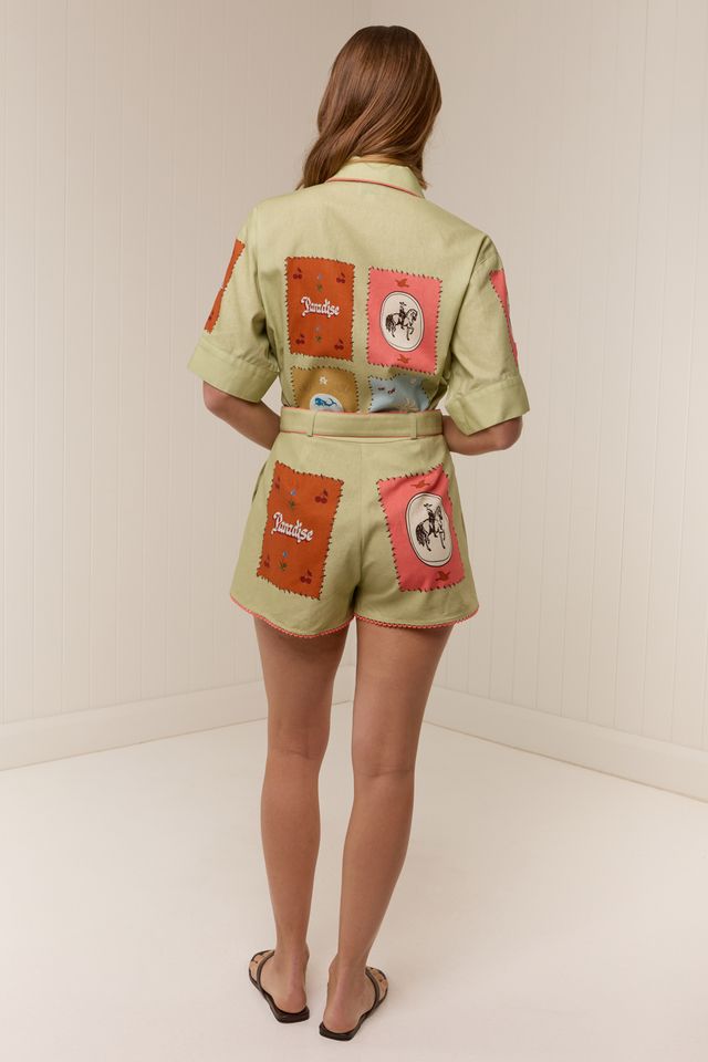 Palm Noosa - Maya Shorts Maya Tile