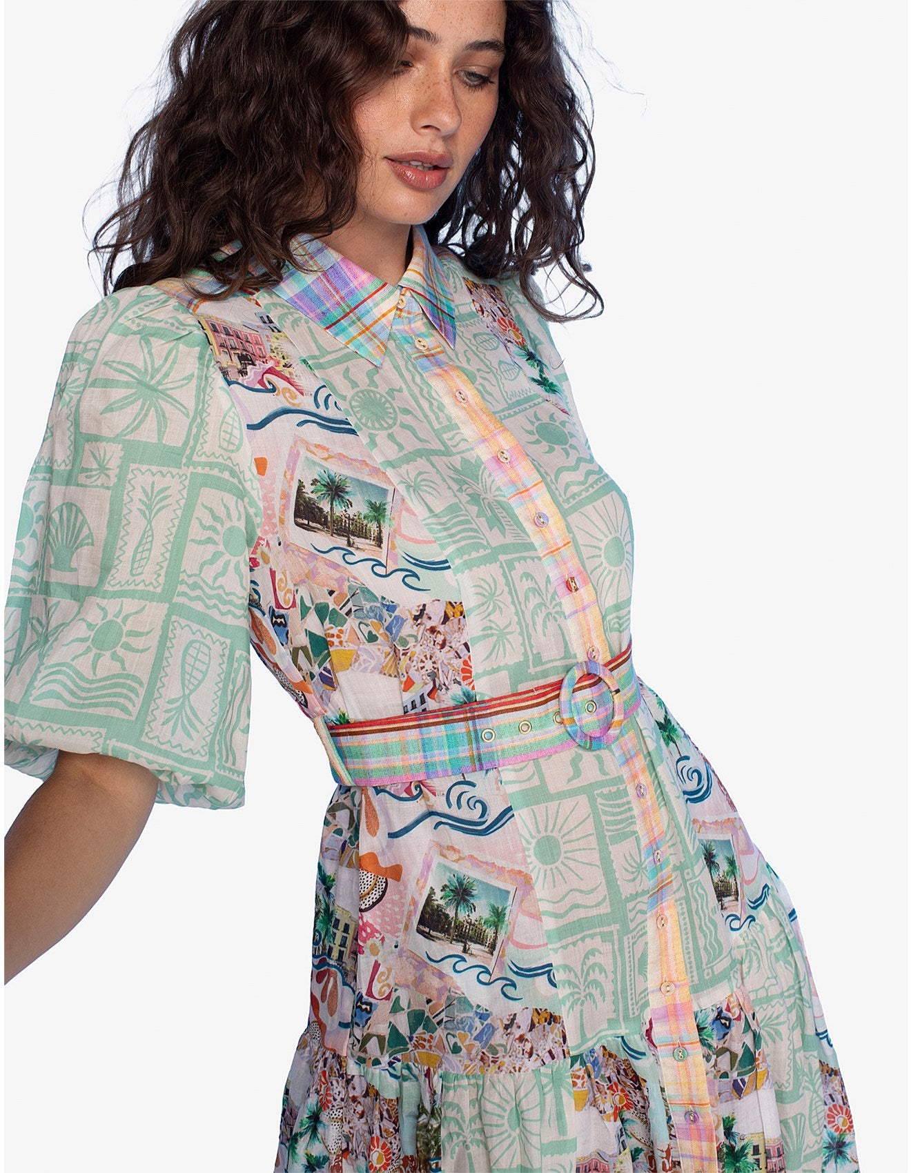 Kachel - Jean Maxi Dress