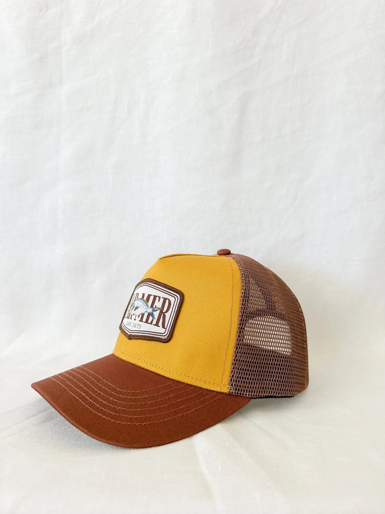 Whitney Spicer - Dam Days Trucker Cap Mustard