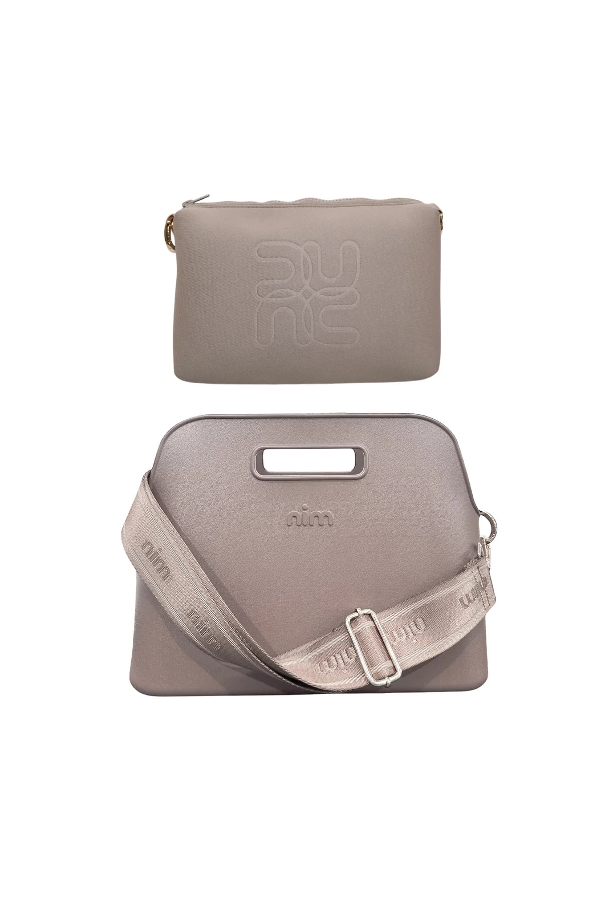 Nim - BB Tote Set Taupe