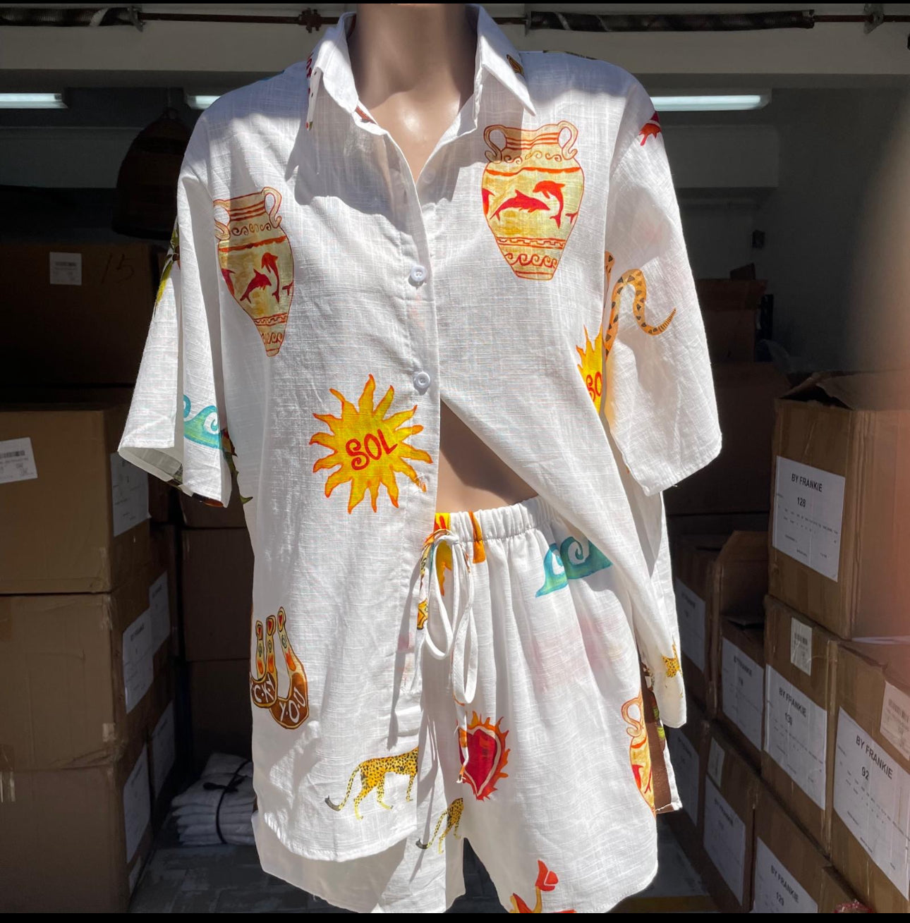 By Frankie - Mermaid Rodeo Short Set