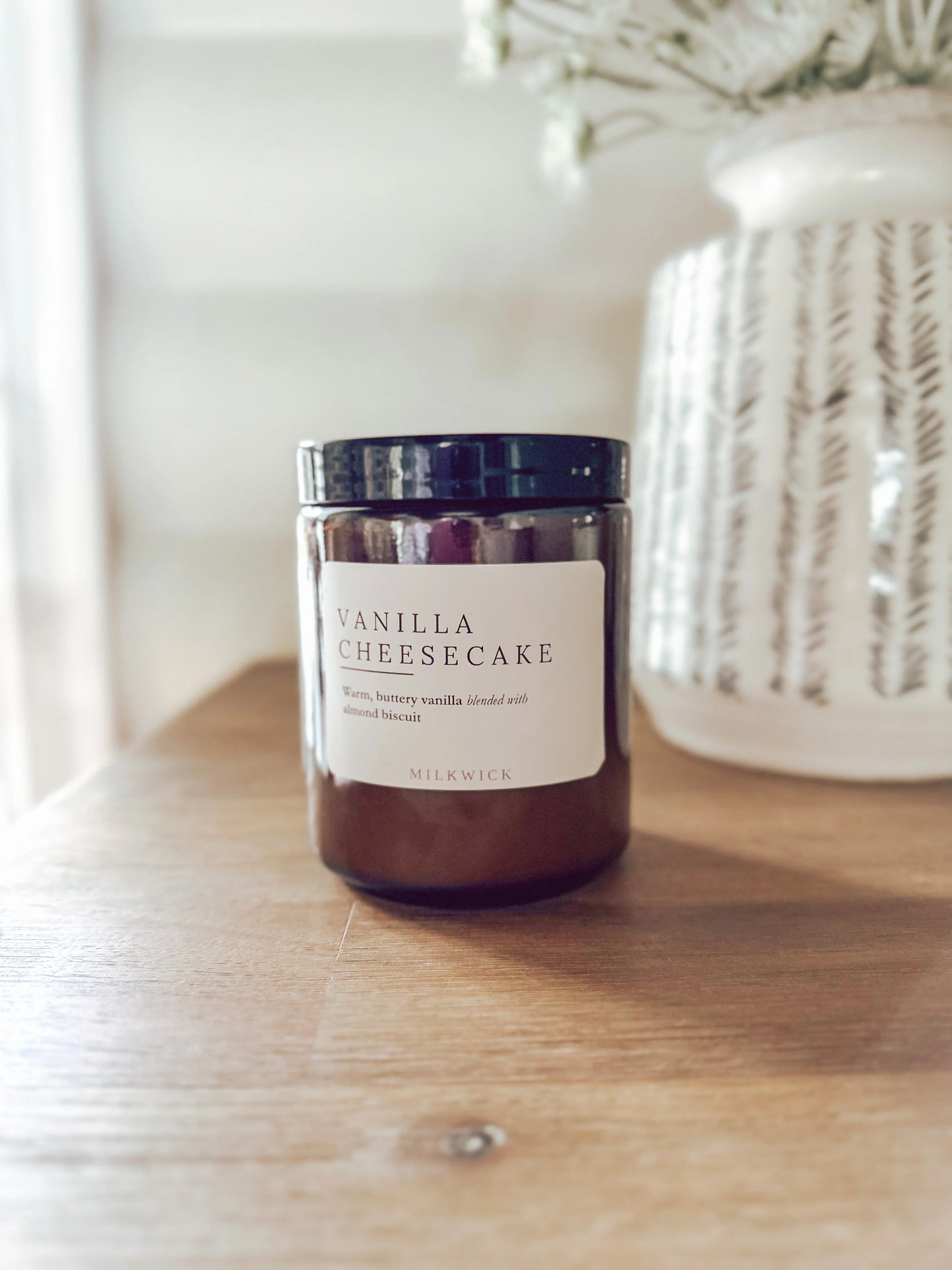 Milkwick Candle - Vanilla Cheesecake