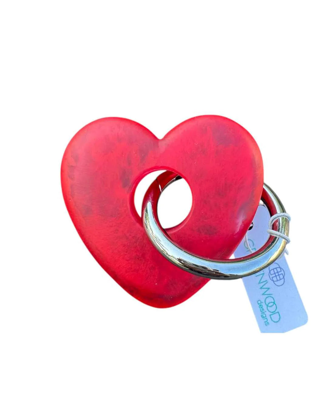 Heart Resin Keyrings