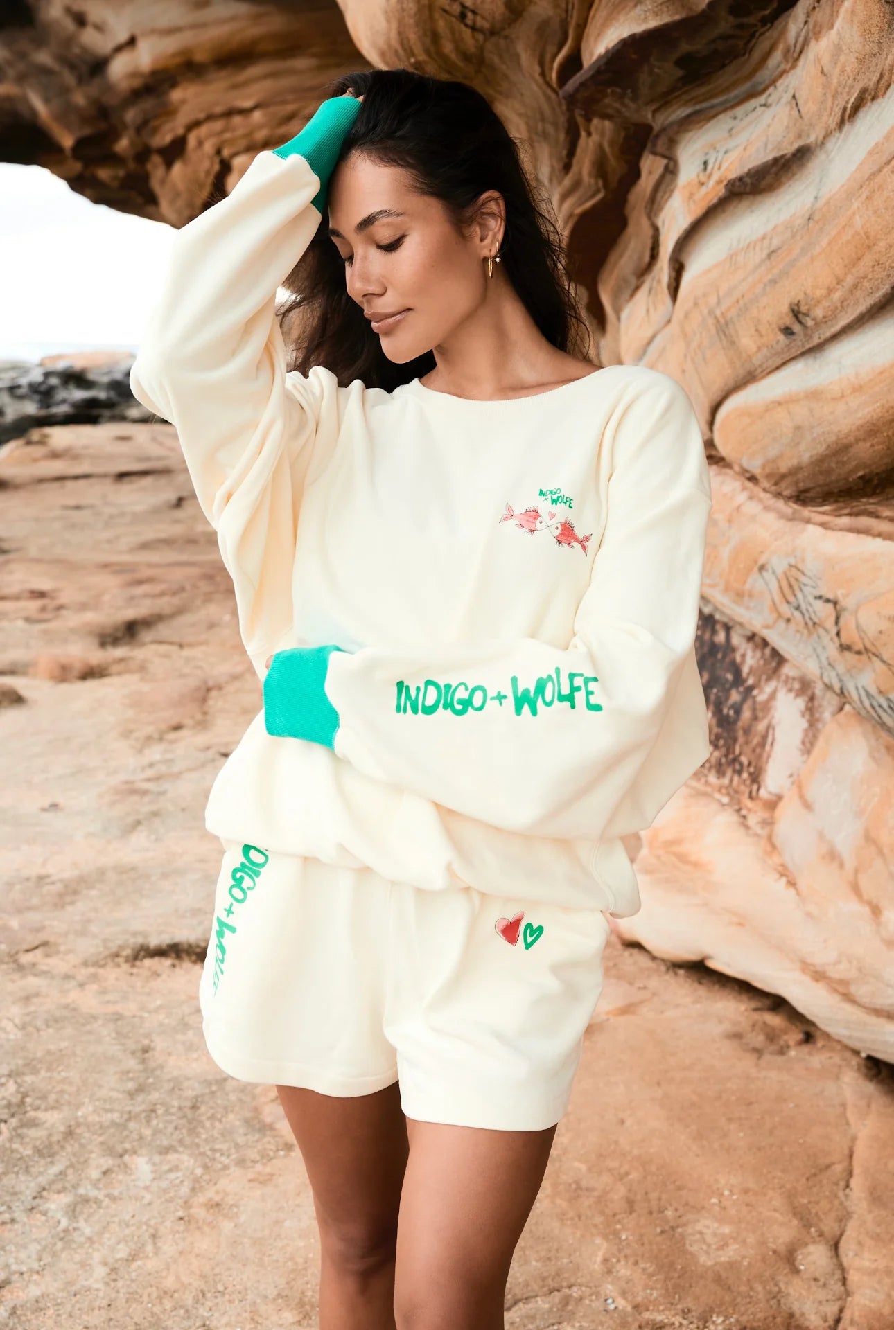 Indigo & Wolfe - Love Lobster Sweater