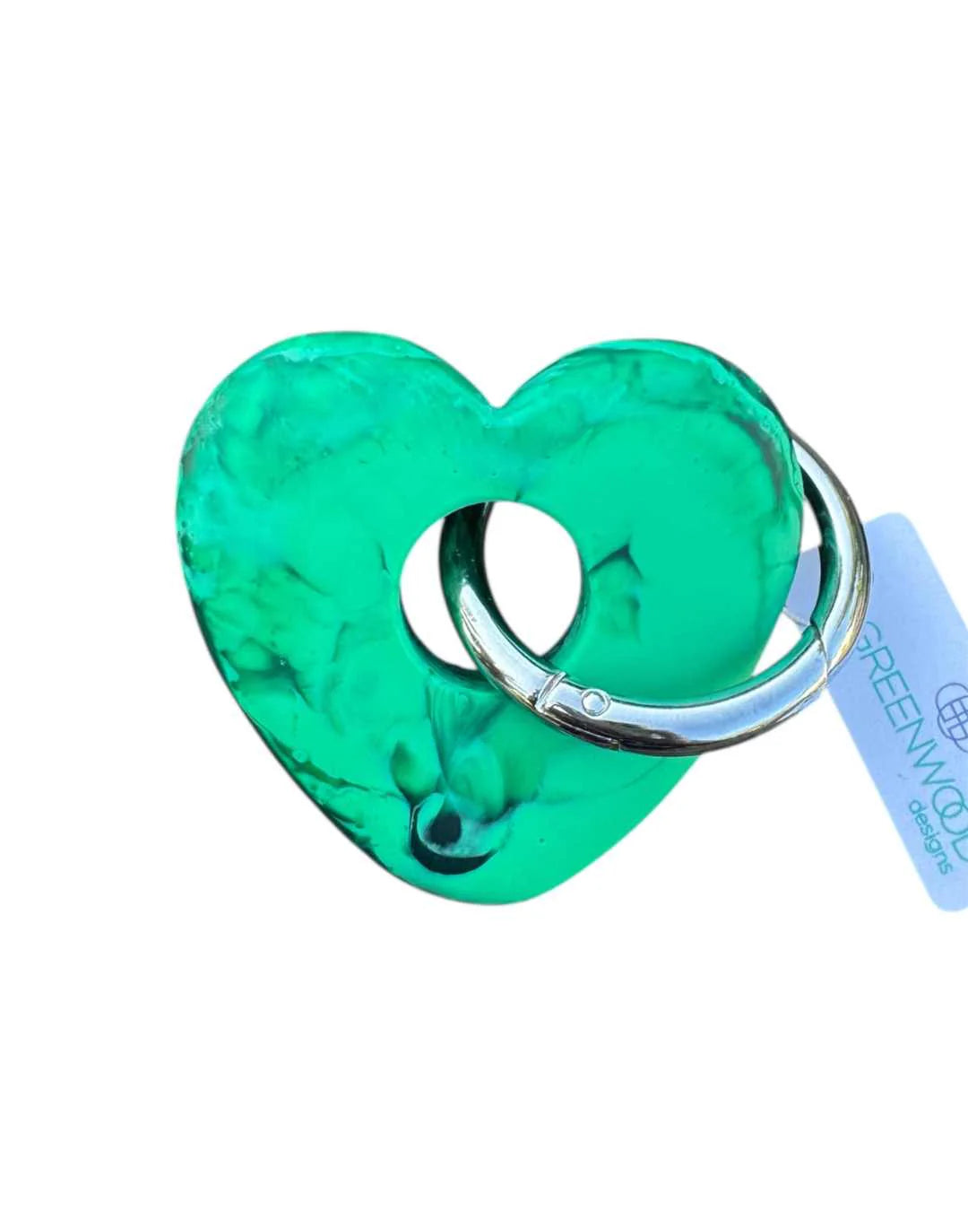Heart Resin Keyrings