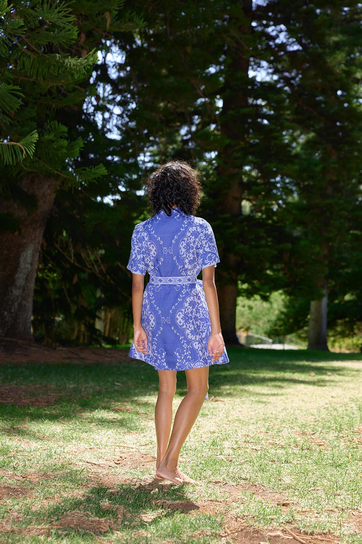 Aston Studio - Nami Dress Royal Antique (PREORDER)
