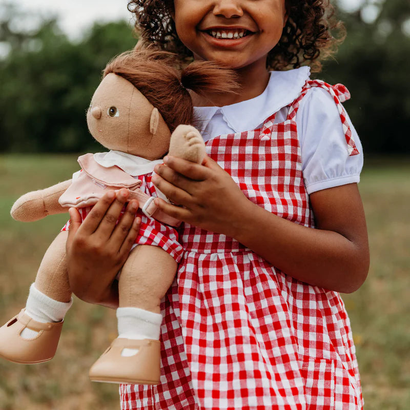 Olli Ella - Cherry Gingham Outfit Set
