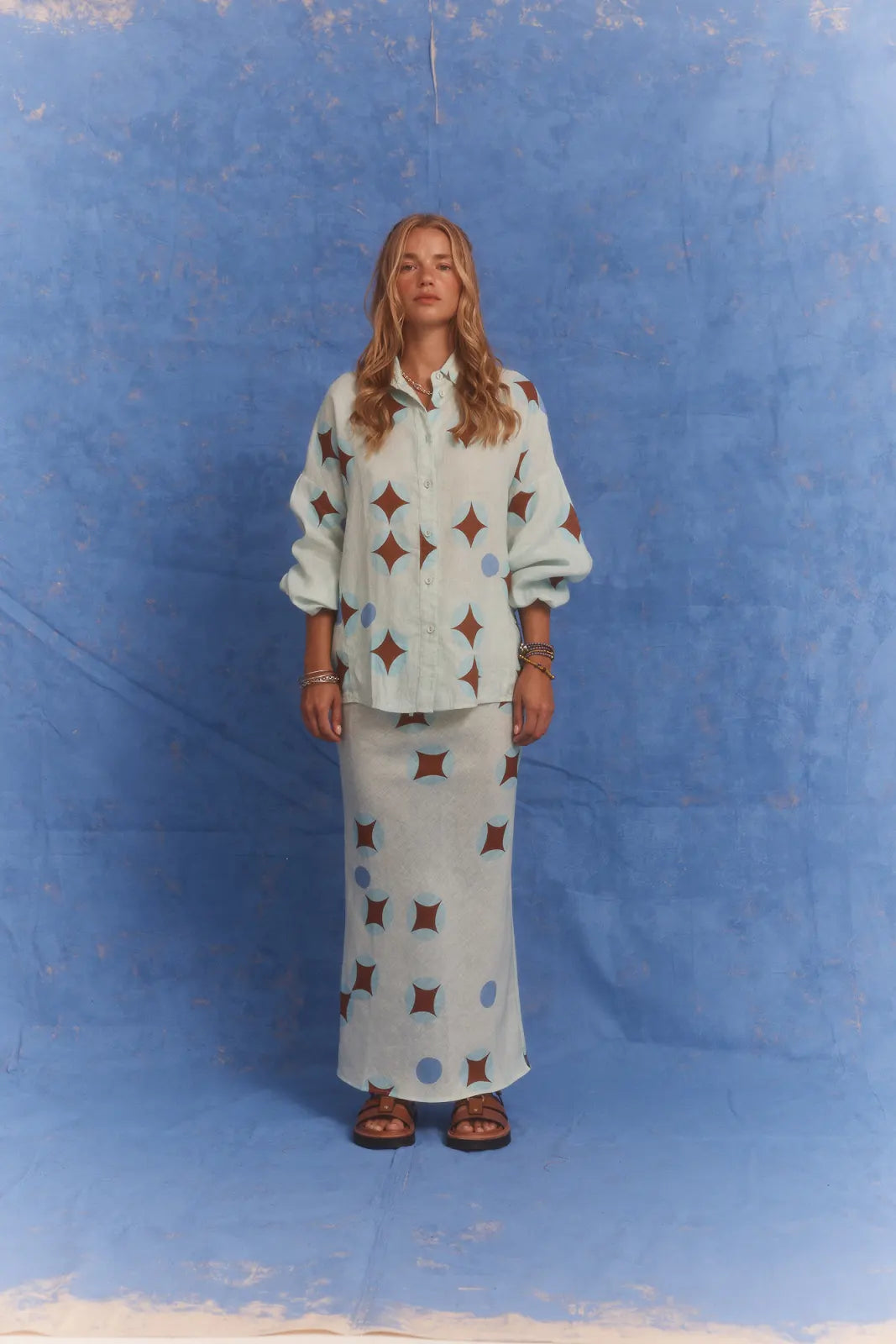 Kinga Csilla - Aquarius Column Skirt