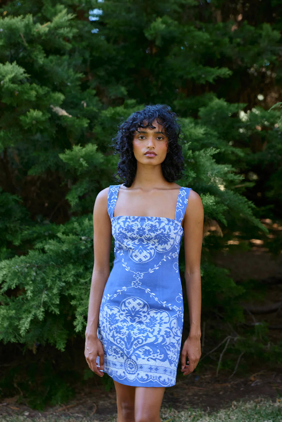Aston Studio - Mimi Dress Royal Antique