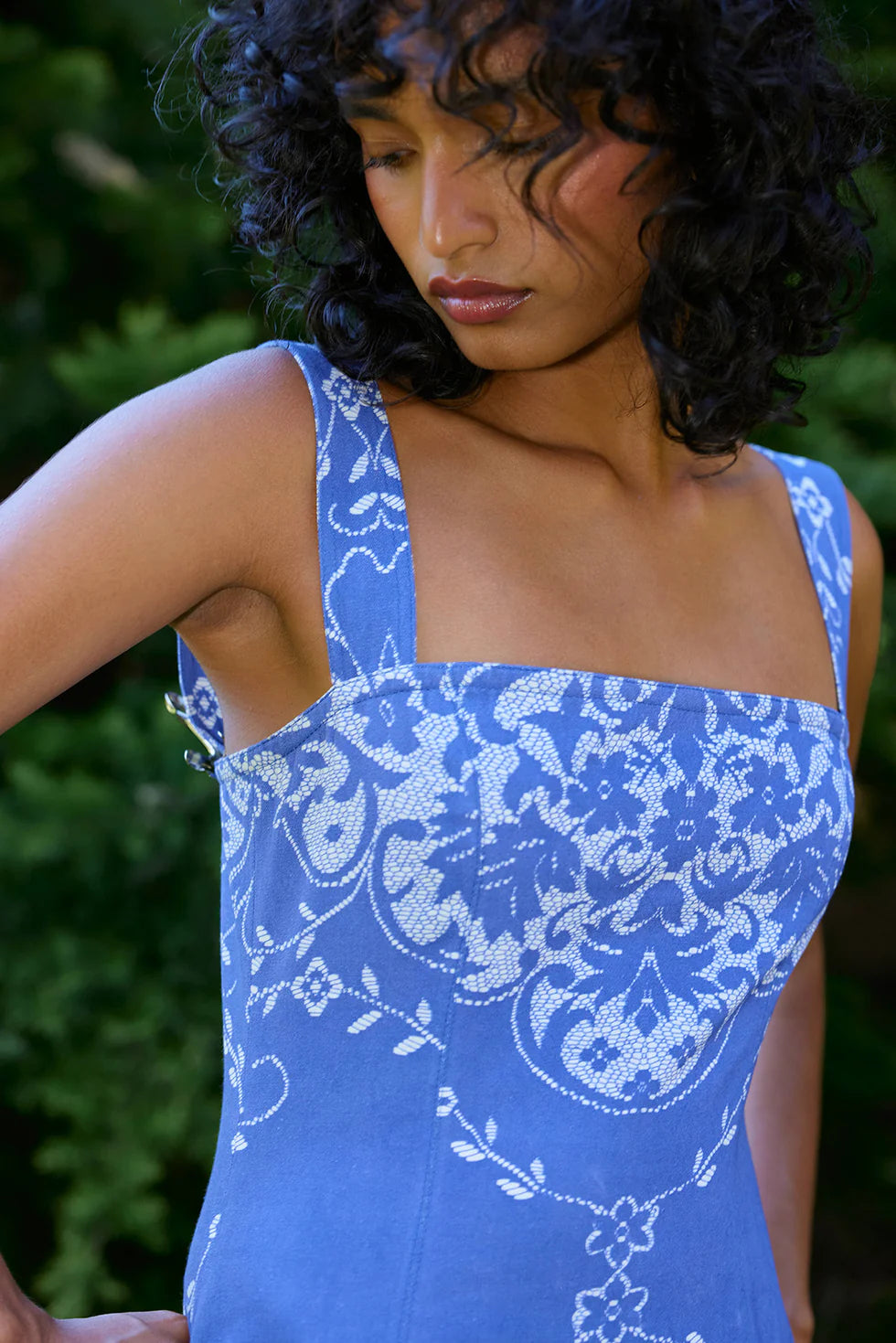 Aston Studio - Mimi Dress Royal Antique