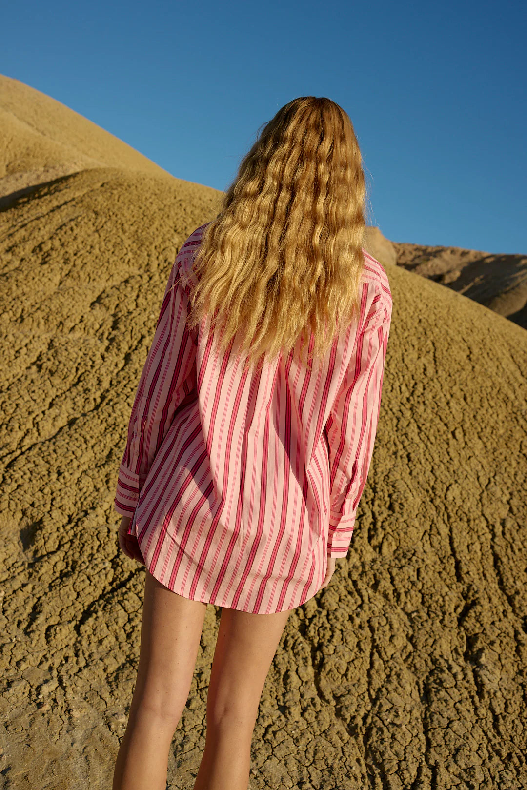 Aston Studio - Buddy Shirt Orchid Stripe