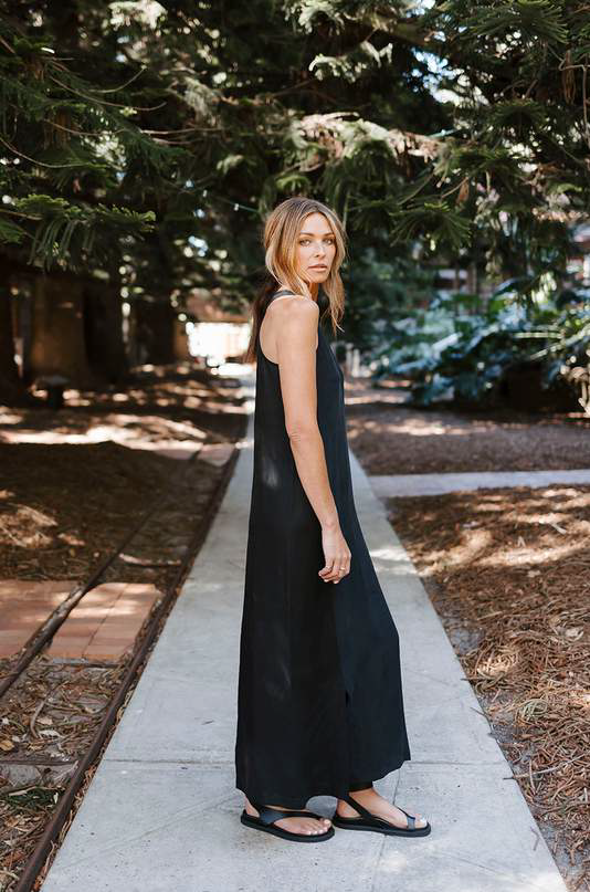 ARYELE - Aria Maxi Dress in Black
