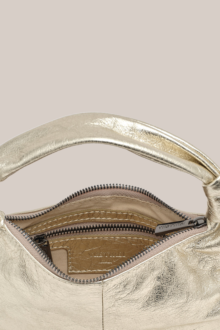 Vestirsi - Allegra Mini Gold Knot Crescent