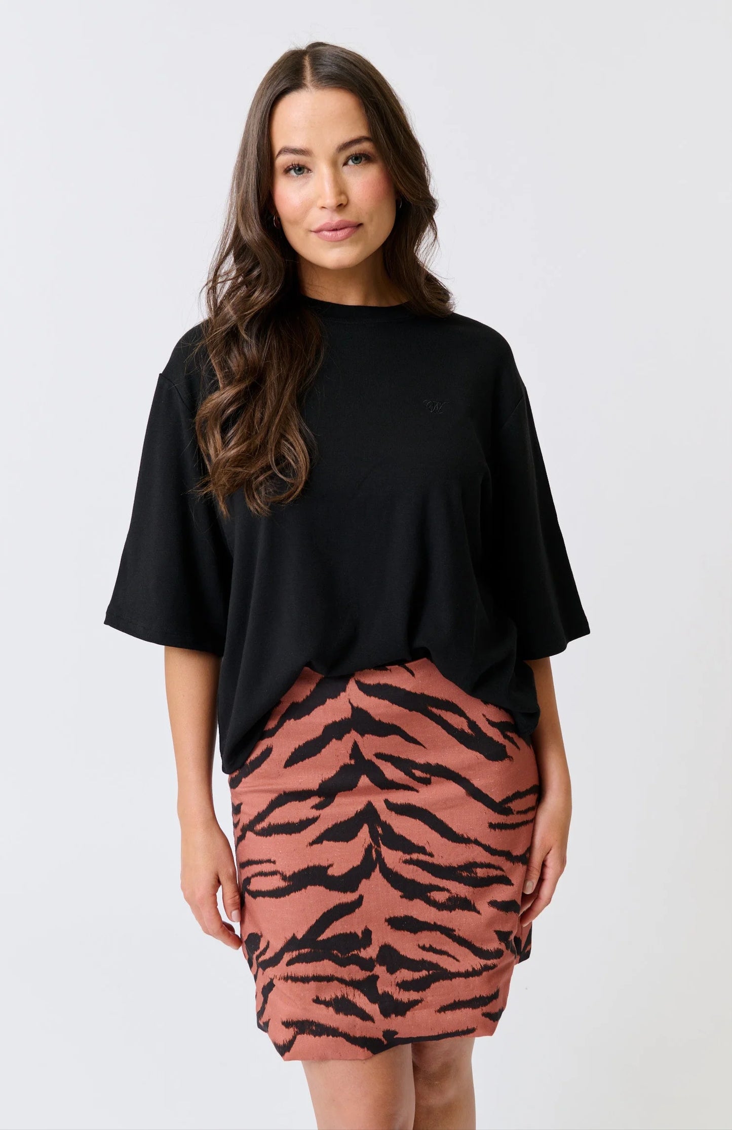 Cartel & Willow - Zyla Mini Skirt in Zebra