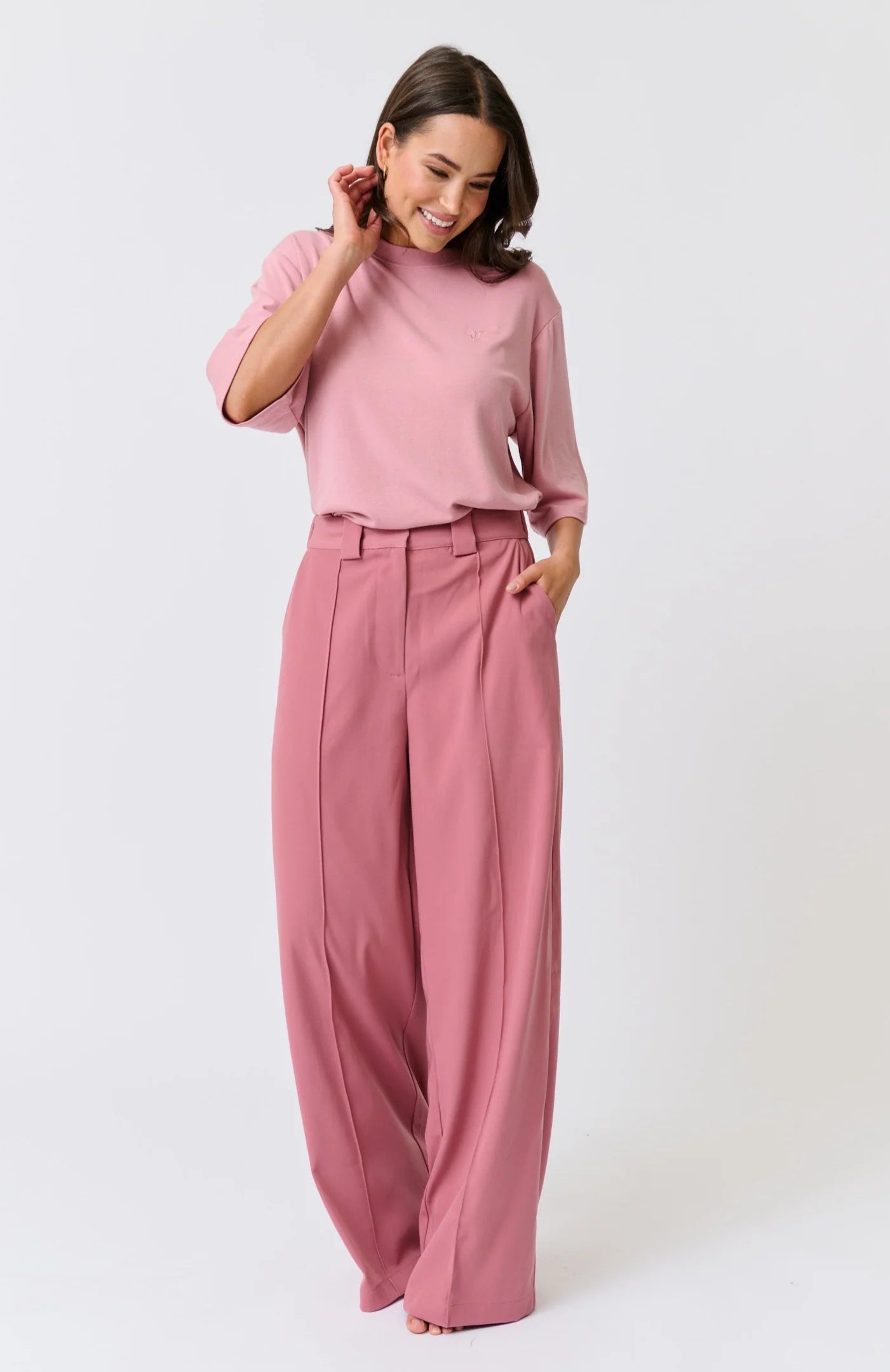 Cartel & Willow - Willa Pant in Mauve