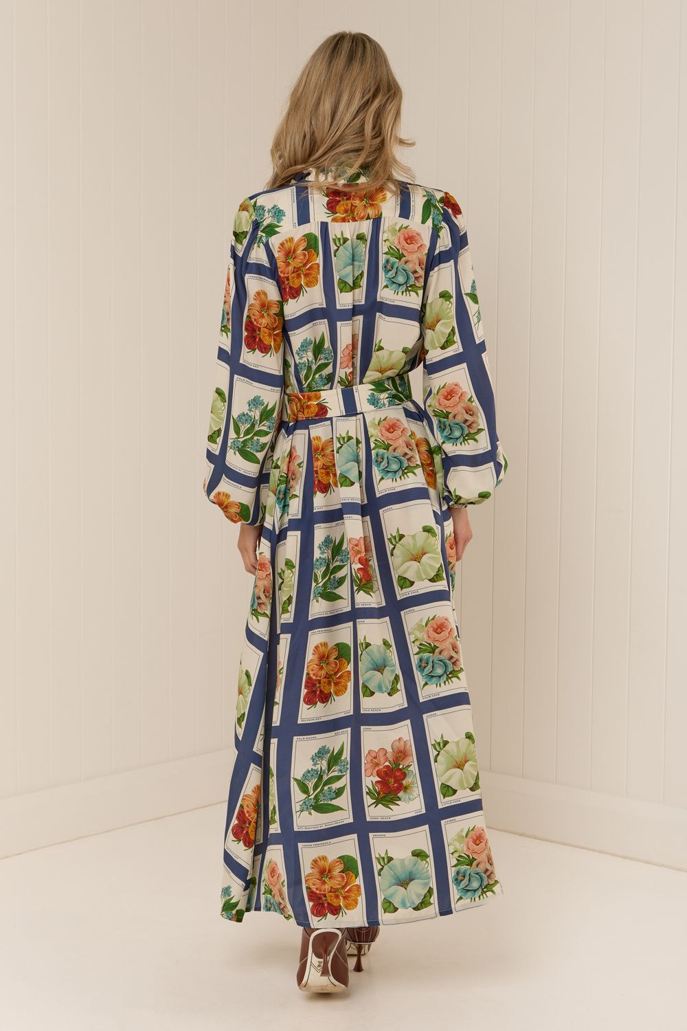 Palm Noosa - Tessie Dress Vintage Botanical