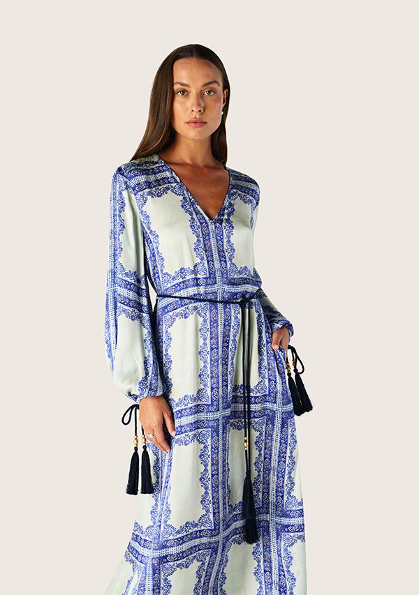 MOS the Label - Jordi Long Sleeve Maxi Dress