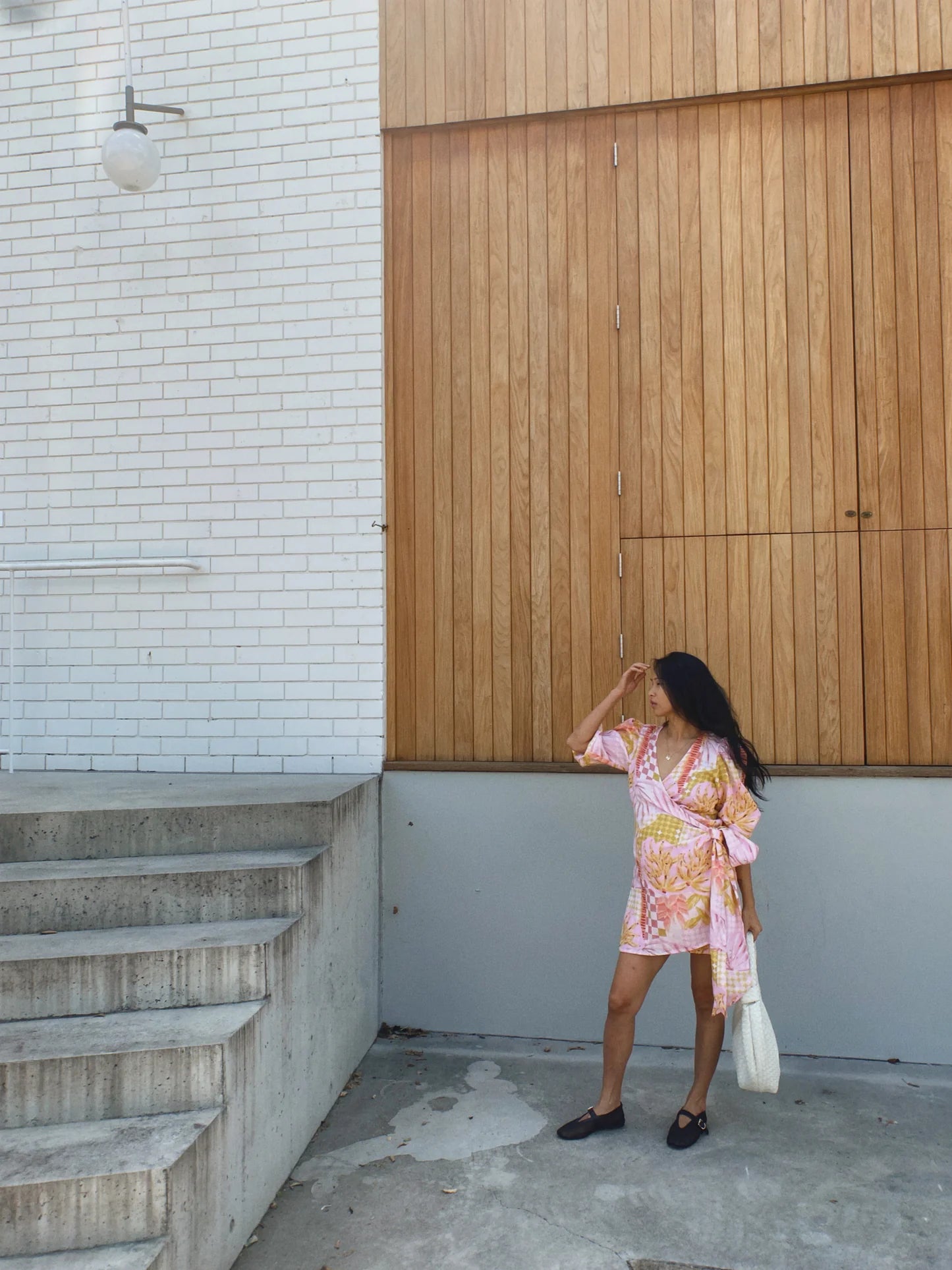 LJC Designs - Angie Dress Bananas