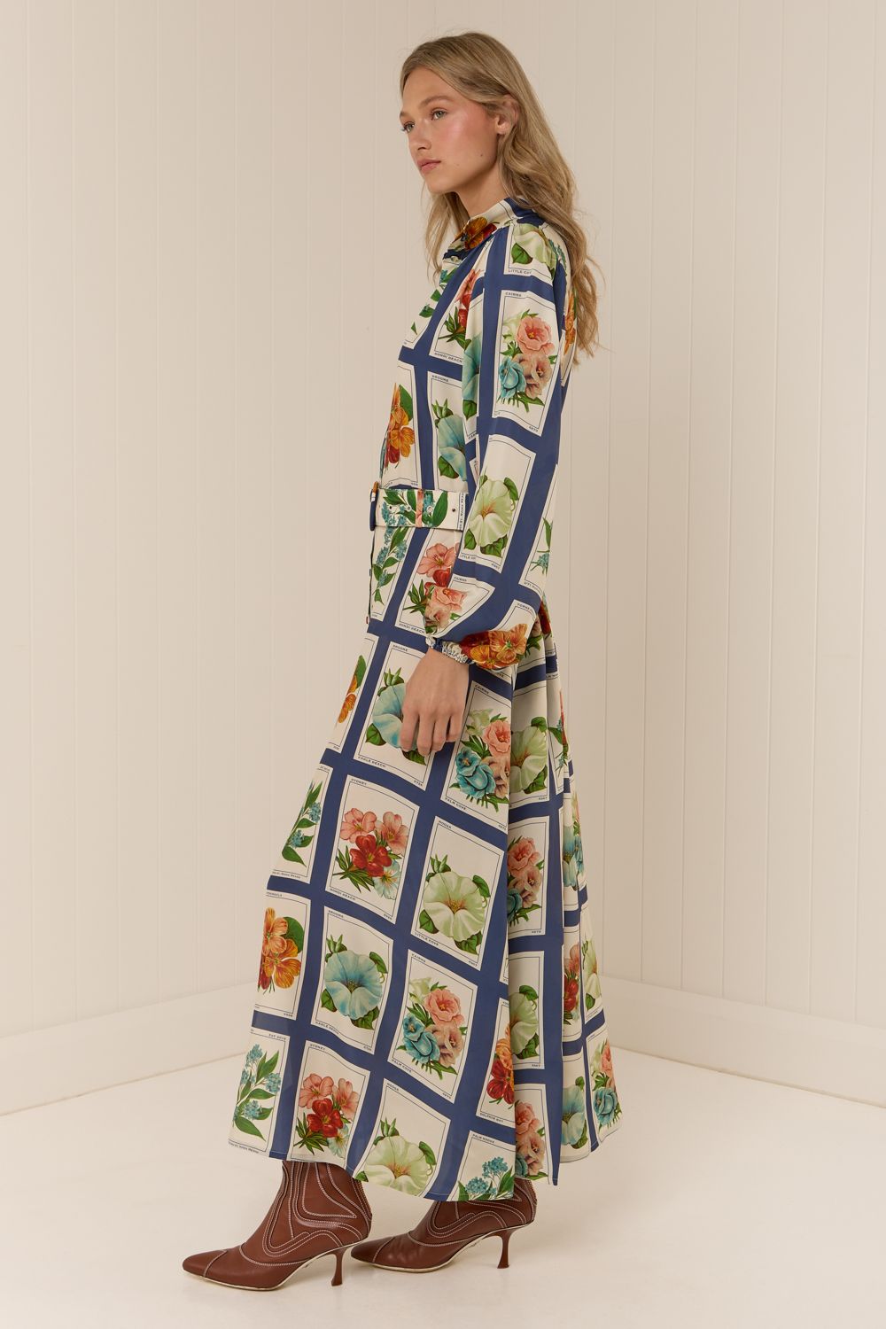 Palm Noosa - Tessie Dress Vintage Botanical
