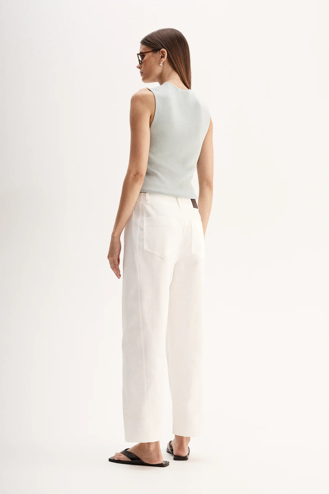 Elka Collective - Blair Knit Top Light Blue