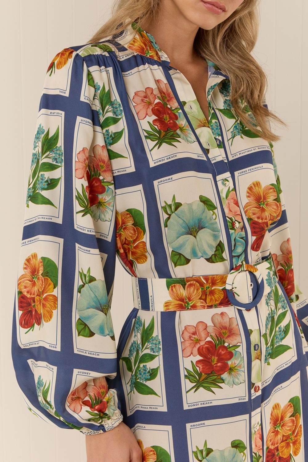 Palm Noosa - Tessie Dress Vintage Botanical