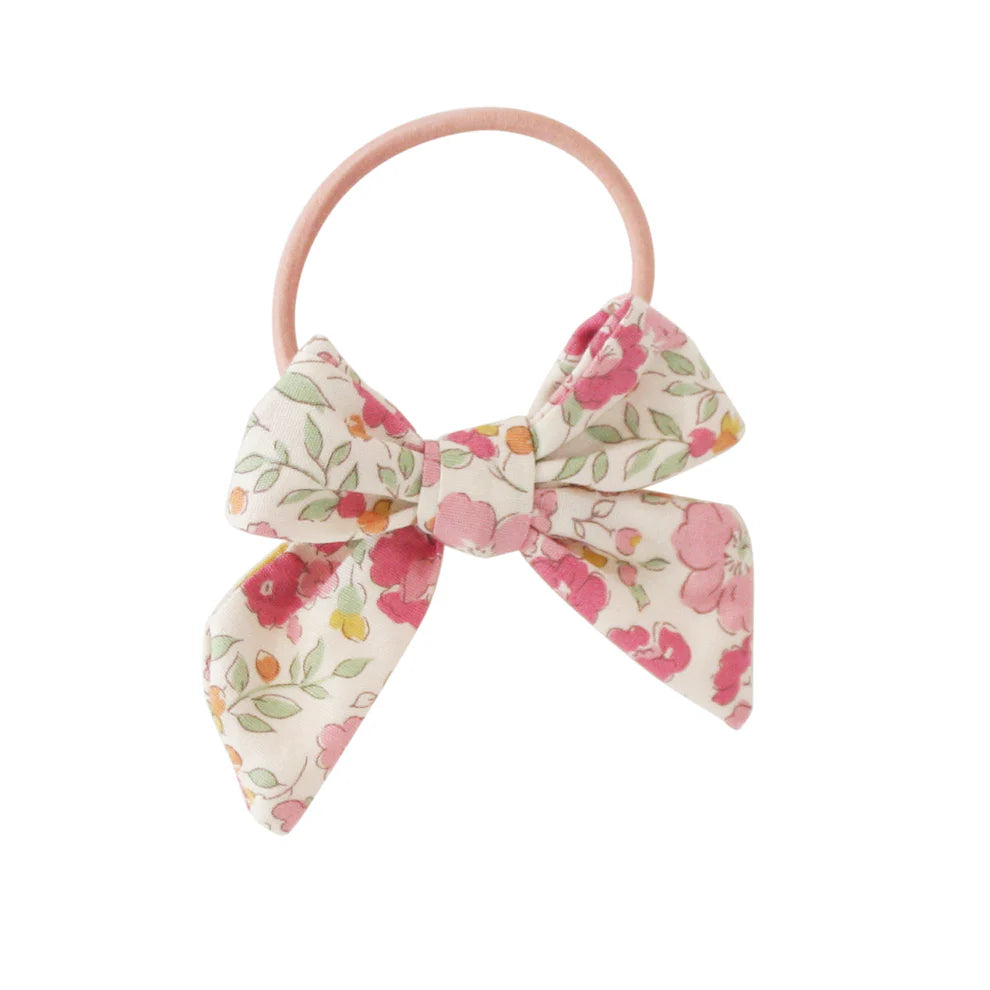Alimrose - Bow Hair Tie Set Rose Garden