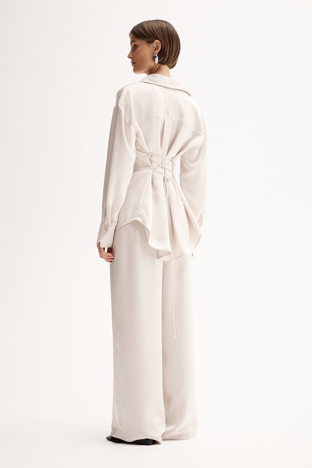 Elka Collective - Ella Shirt Ivory