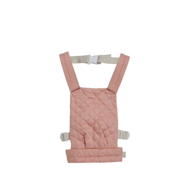 Olli Ella - Dinkum Dolls Quilted Carrier Rose