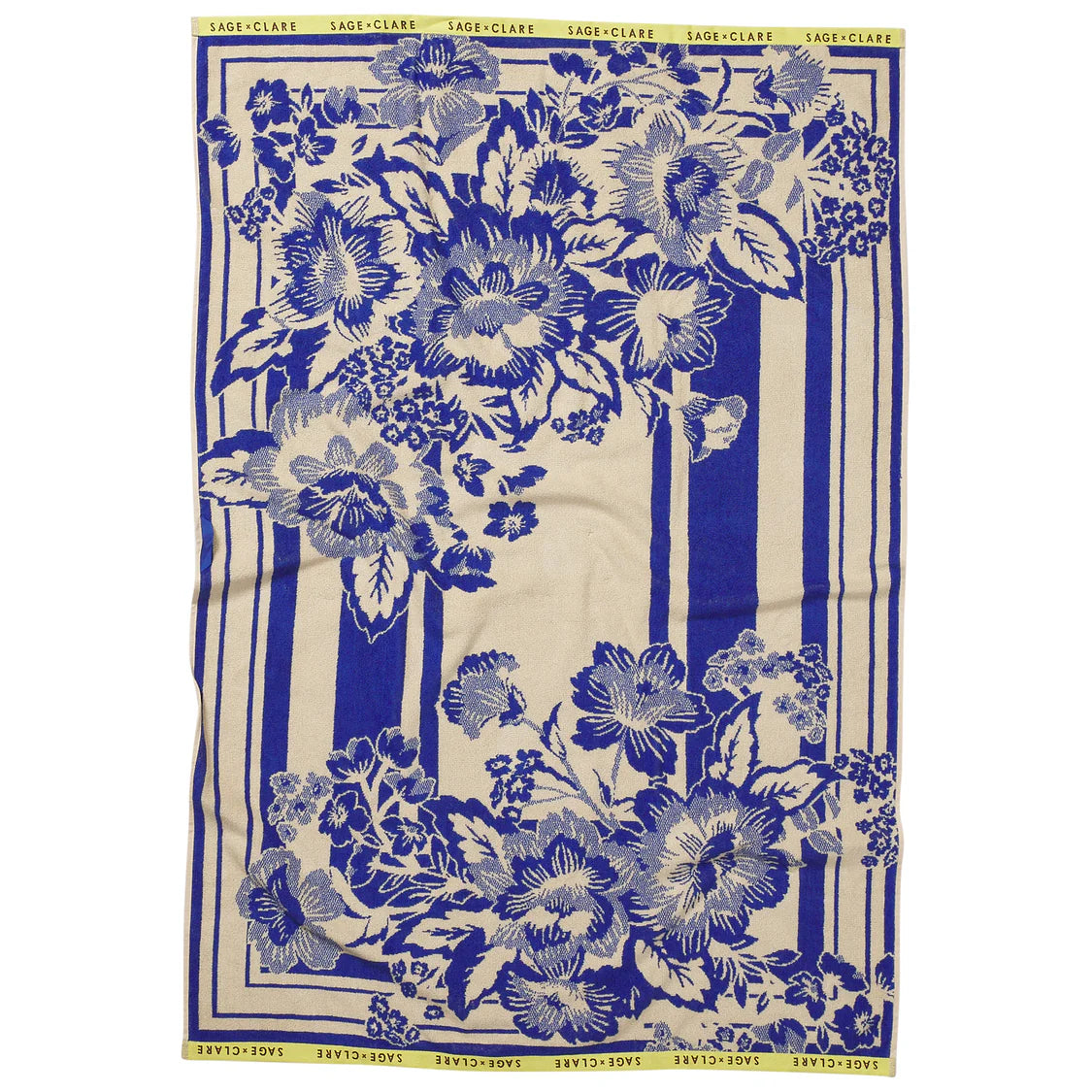 Sage & Clare - Eliza Bath Sheet Ultramarine