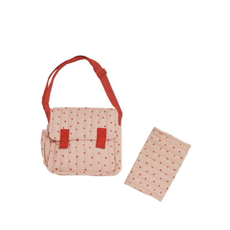 Olli Ella - Carrie Convertible Changing Set Strawberry