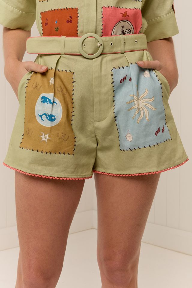 Palm Noosa - Maya Shorts Maya Tile
