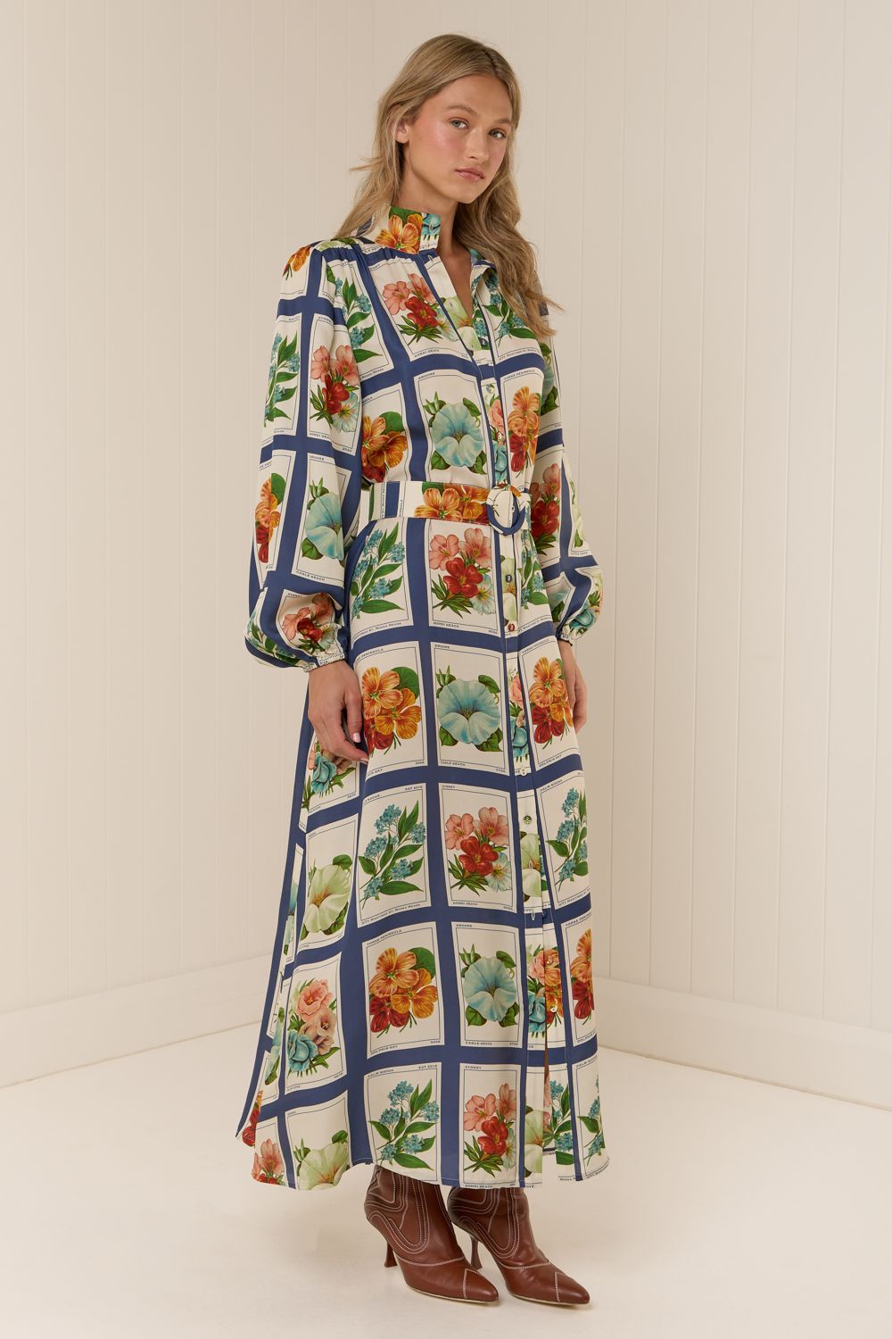 Palm Noosa - Tessie Dress Vintage Botanical