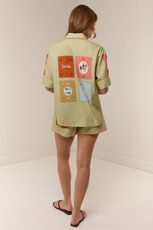 Palm Noosa - Maya Shirt Maya Tile