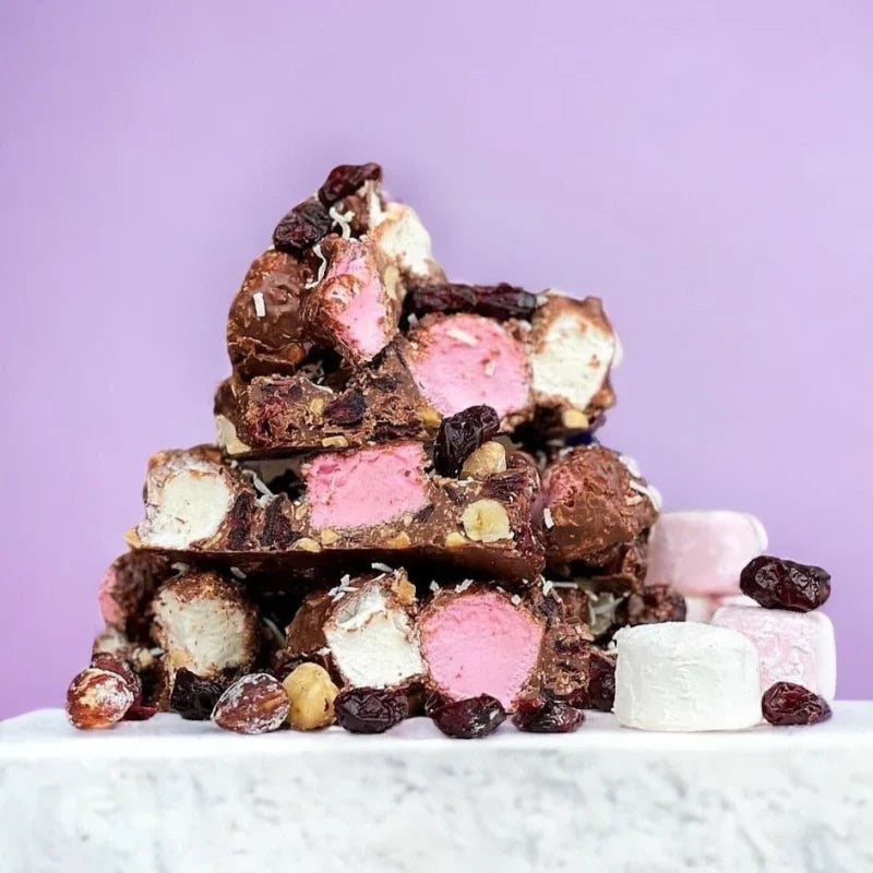 Pebbly Path - Pick 'n Mix Rocky Road Happy Birthday Cylinder
