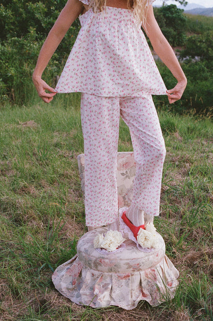 Oak Meadow - Tea Blouse in Rose Bloom