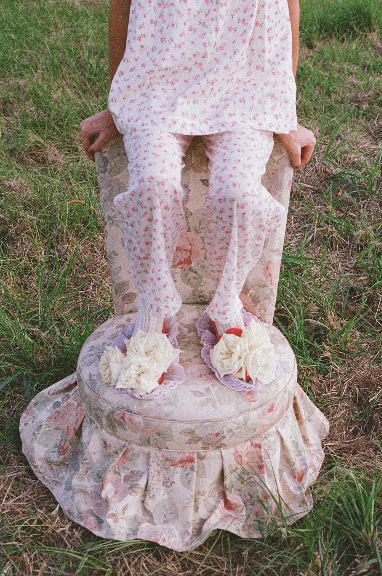 Oak Meadow - Tea Blouse in Rose Bloom