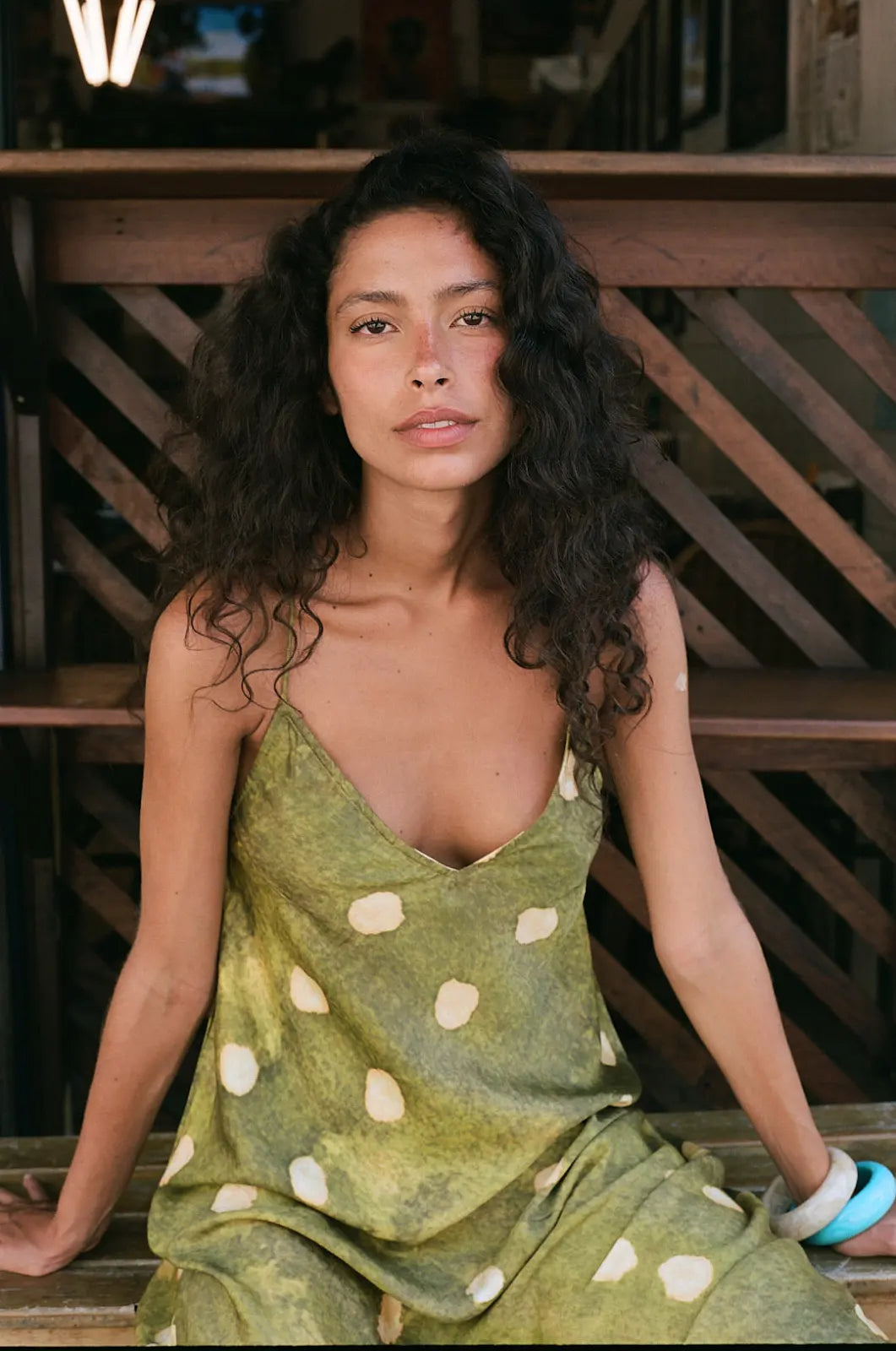 Kinga Csilla - La Oliva Spot Sia Dress