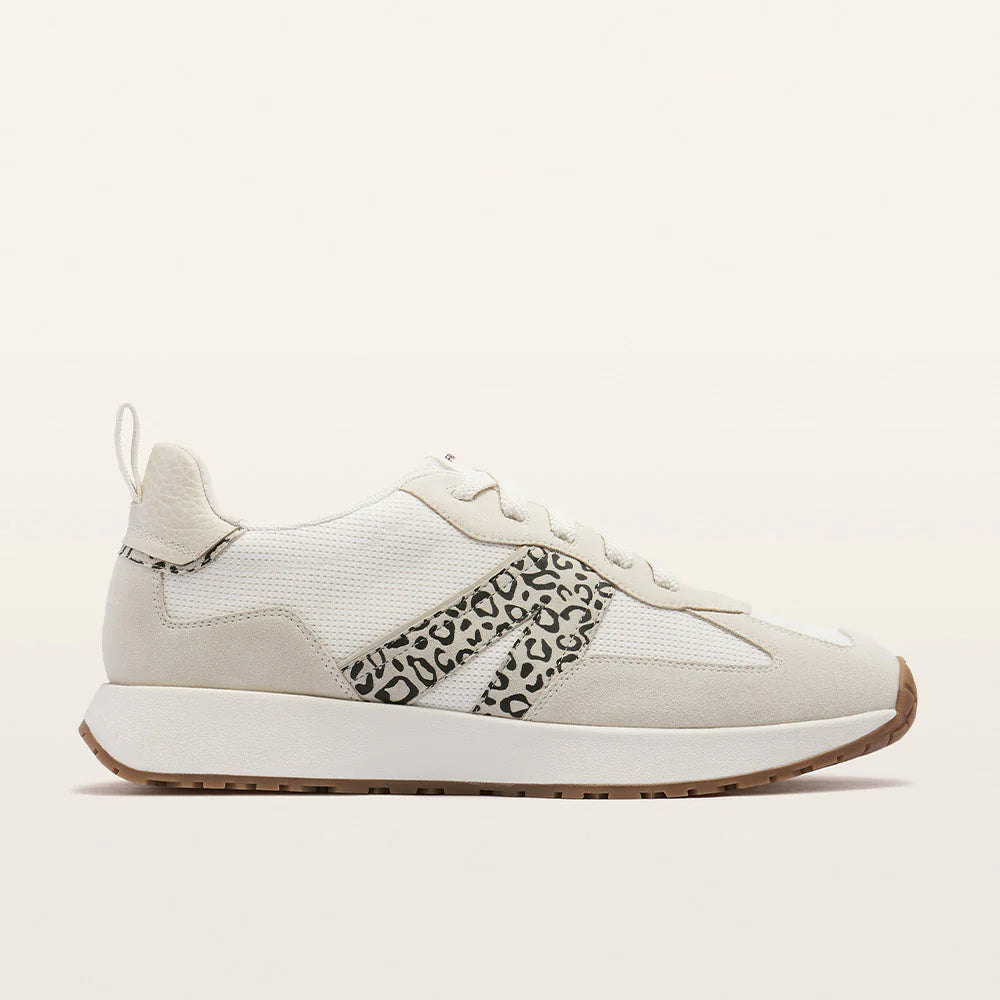 FRANKIE4 - Axel II White/Leopard Print