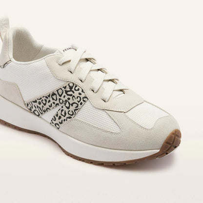 FRANKIE4 - Axel II White/Leopard Print