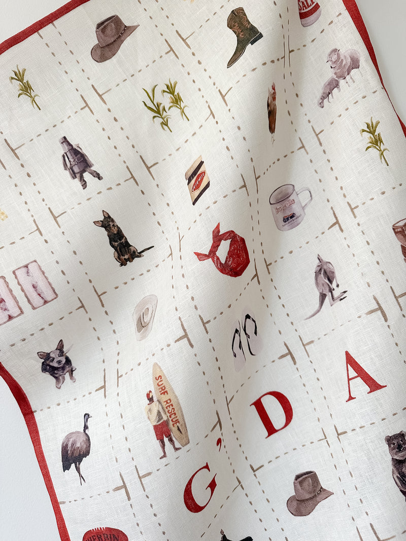 Whitney Spicer -  G'Day Linen Tea Towel