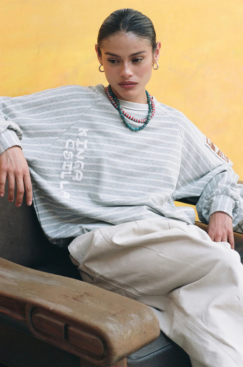 Kinga Csilla - Smoke Stripe Med Jumper