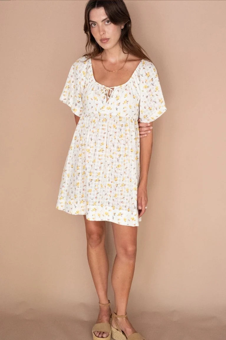 Marigold Mustang - Faye Mini Dress Carnation