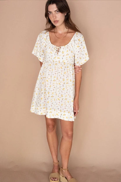 Marigold Mustang - Faye Mini Dress Carnation
