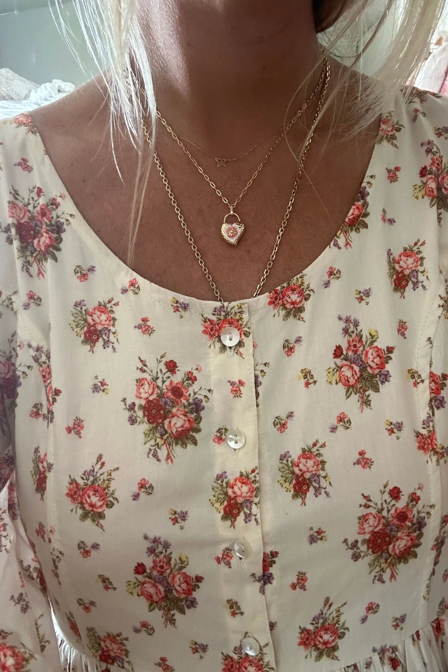 Oak Meadow - Harriet Winter Dress in Farmhouse Bloom