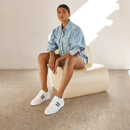 FRANKIE4 - Riley II White/Blue