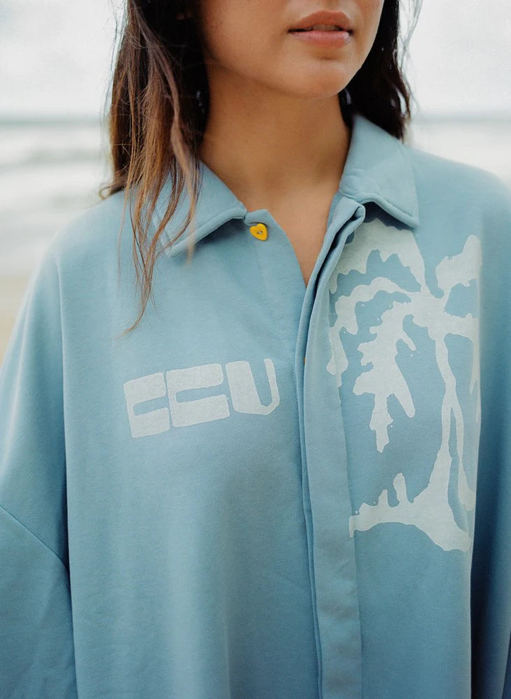 Ciao Ciao - Palm Bungalow Shirt Blue