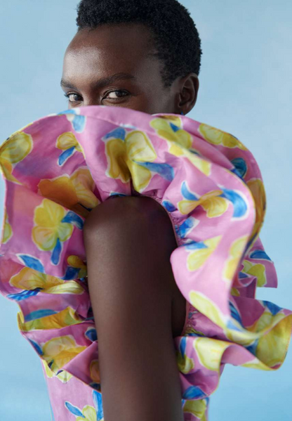 Celia B - Baltic Floral Dress Orchid